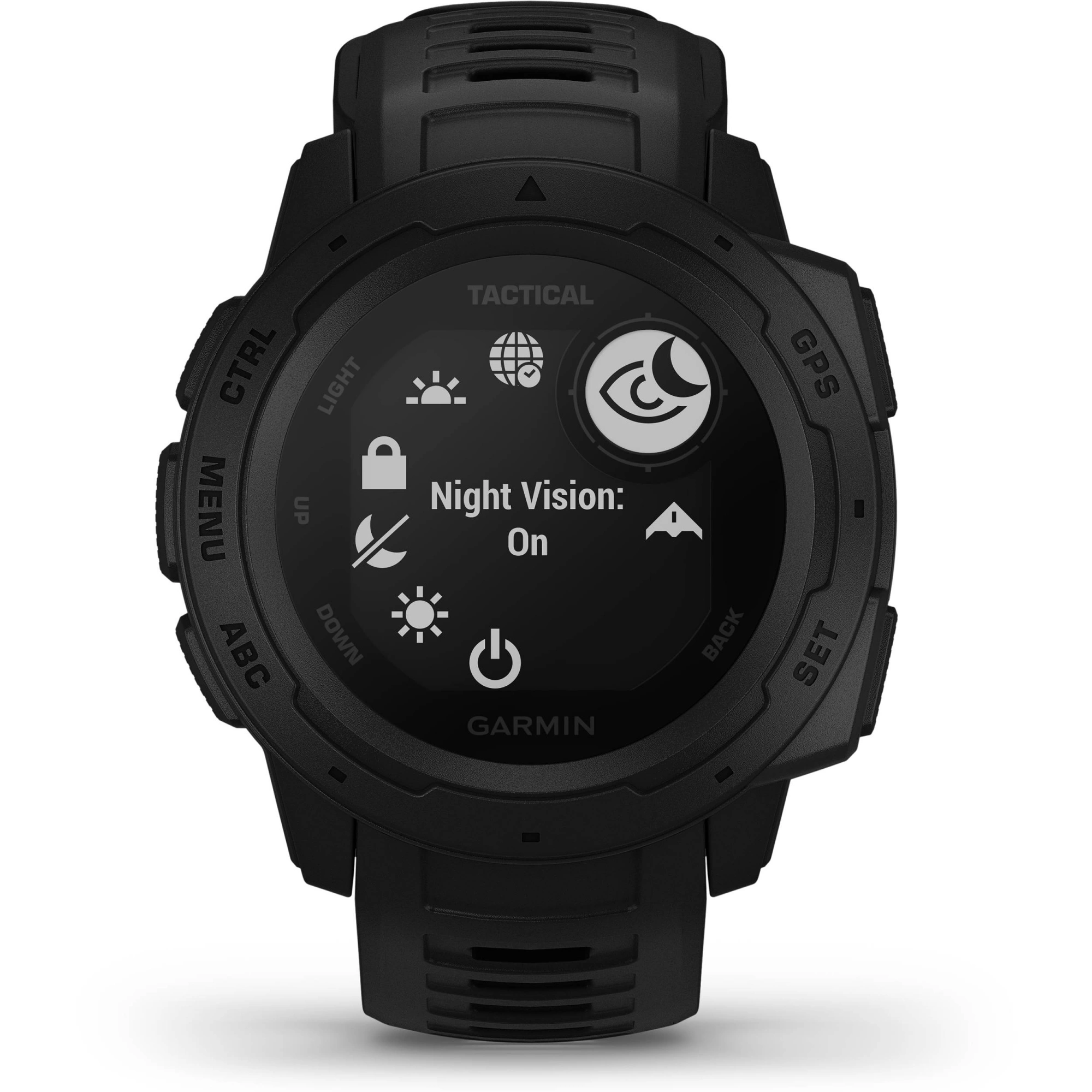 Часы Garmin Instinct Tactical черный черные
