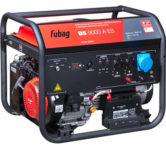 Генератор бензиновый FUBAG BS 9000 A ES (641019)
