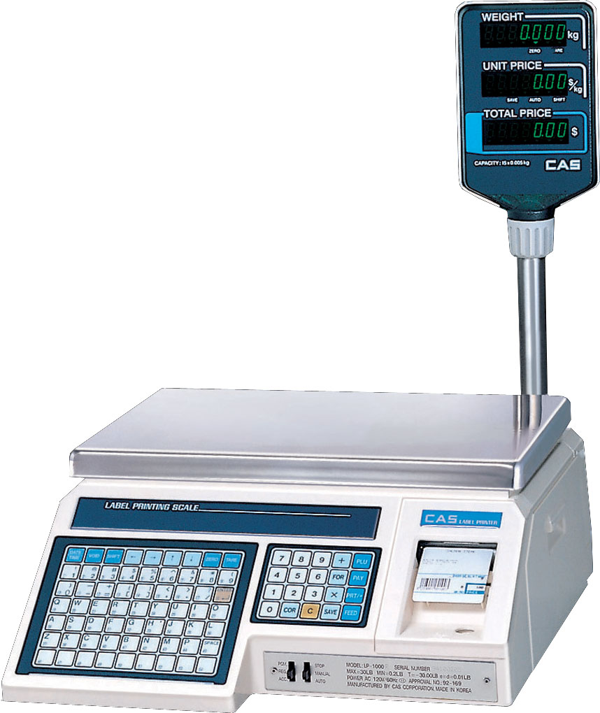 Весы эл.торговые CAS LP-6R
